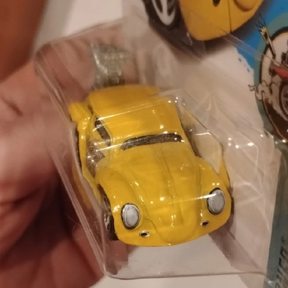 Mattel Hot Wheels Yellow Volkswagen Beetle